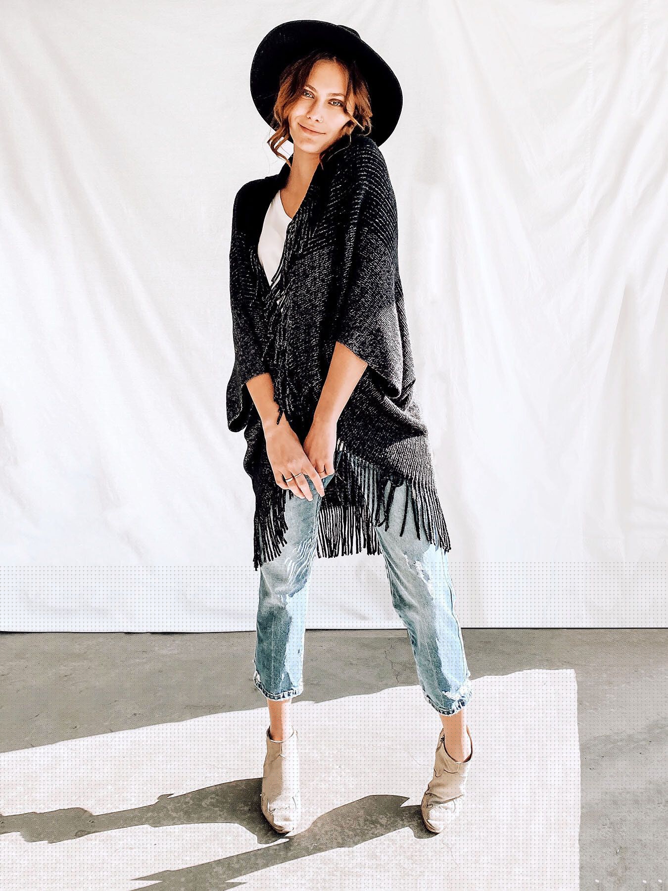 The "Stay at Home" Fringed Cardigan
