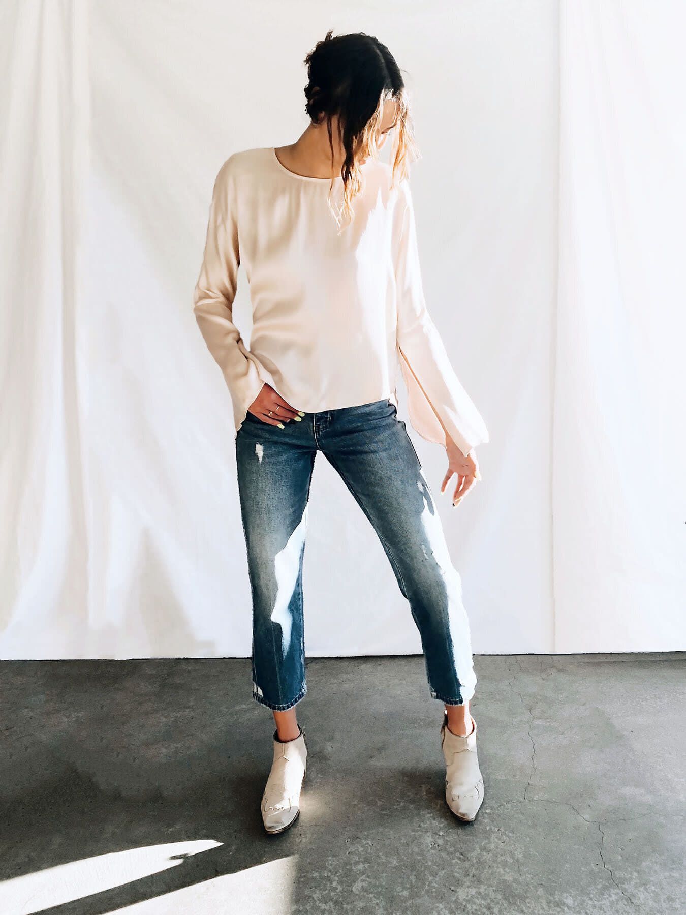 LLW Satin Top
